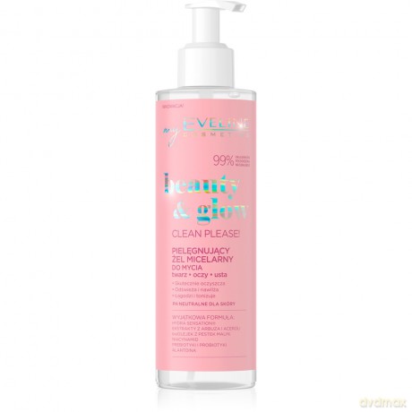 EVELINE BEAUTY GLOW Żel micelarny 200 ml