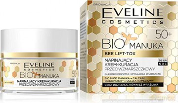 Eveline Bio Manuka 50+ Krem-kuracja napinający przeciwzmarszczkowy na dzień i noc 50 ml