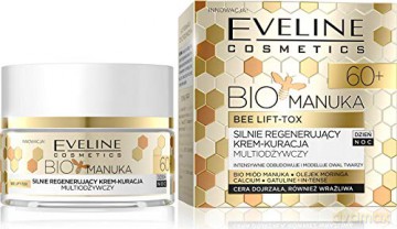 Eveline Bio Manuka 60+ Krem-kuracja silnie regenerujący multiodżywczy na dzień i noc 50 ml