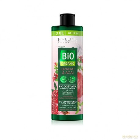 Eveline Bio Organic Granat & Acai Bio Odżywka chroniąca kolor - włosy farbowane i z pasemkami 400 ml