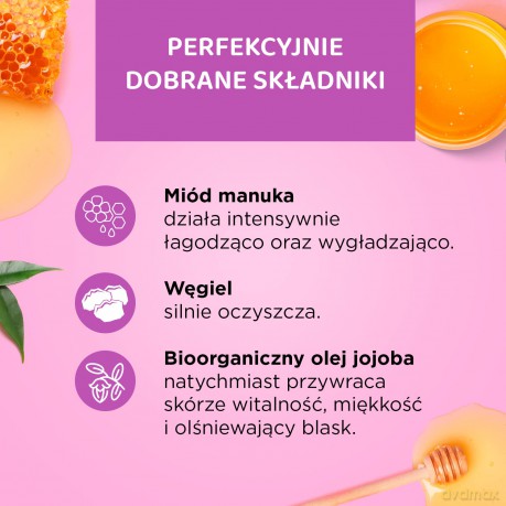 Eveline Bio Organic Perfect Skin Bogata Maseczka regenerująca z miodem manuka 8 ml