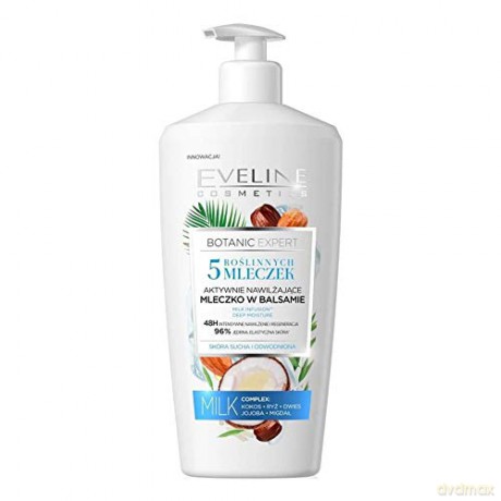 Eveline Botanic Expert Mleczko do ciała w balsamie aktywnie nawilżające 350 ml