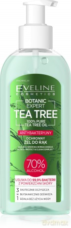 Eveline Botanic Expert Tea Tree Antybakteryjny Ochronny Żel do rąk 150 ml