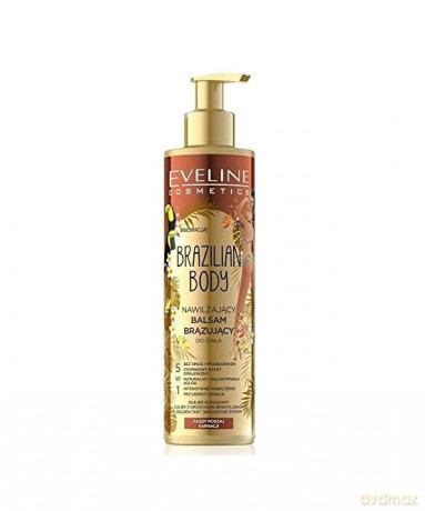 Eveline Brazilian Body Nawilżający Balsam brązujący do ciała 5w1 - każda karnacja 200 ml
