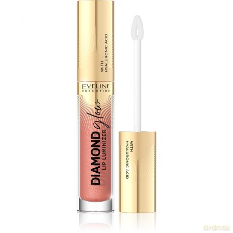 Eveline Diamond Glow Lip Luminizer Błyszczyk do ust z kwasem hialuronowym nr 06 4.5 ml