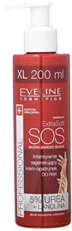 Eveline Extra Soft SOS Intensywnie regenerujący Krem-opatrunek do rąk 200 ml