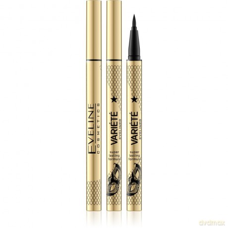 Eveline Eyeliner wodoodporny w pisaku Variete - czarny 1szt