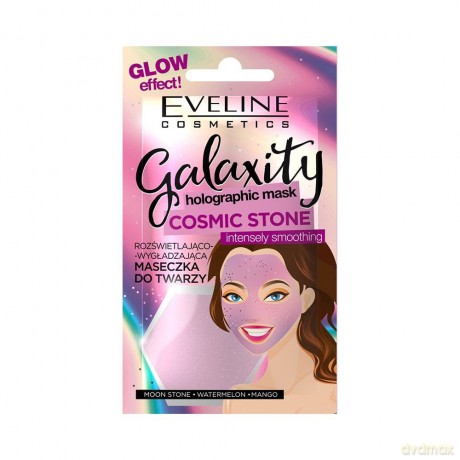 Eveline Galaxity Holographic Mask Maseczka do twarzy rozświetlająco-wygładzająca Cosmic Stone 10g
