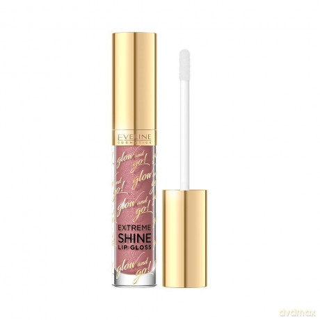 Eveline Glow and Go Błyszczyk do ust Extreme Shine nr 05 Sparkling Caramel 4.5 ml