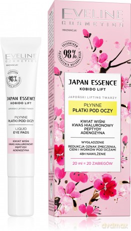 Eveline Japan Essence Płynne Płatki pod oczy 20 ml