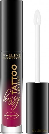 Eveline Kissy Tattoo Lip Tint Długotrwała Pomadka w płynie nr 01 Pretty Purple 4.5 ml