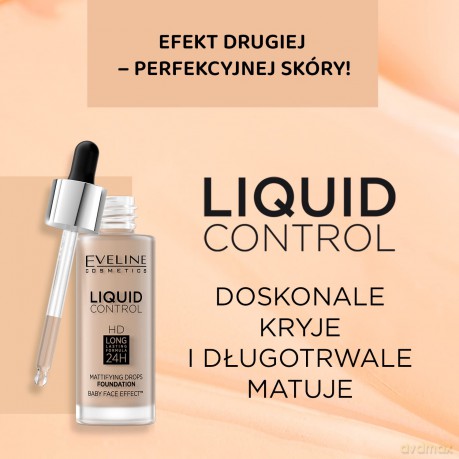EVELINE KOL FLUID w droperze Liquid Control 016