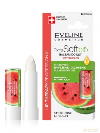 Eveline Lip Therapy Professional Balsam ochronny do ust Extra Soft Bio - Arbuz 4g