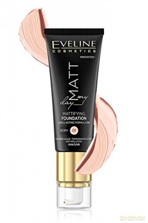 Eveline Matt My Day Podkład matujący nr 01 Ivory 40 ml