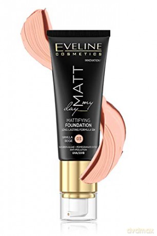 Eveline Matt My Day Podkład matujący nr 03 Vanilla Beige 40 ml