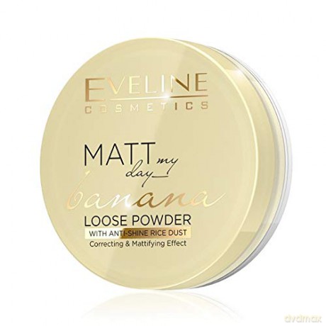 Eveline Matt My Day Puder sypki korygująco-matujący Banana 6g
