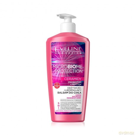 Eveline Microbiome Protection Balsam do ciała 5w1 odżywczo-ujędrniający - skóra sucha i pozbawiona elastyczności 350 ml