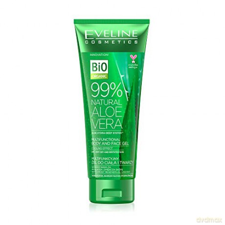 Eveline Multifunkcyjny Żel do ciała i twarzy 99% Natural Aloe Vera 250 ml