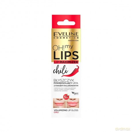 Eveline Oh! My Lips Maximizer Balsam powiększający usta Chili 4.5 ml