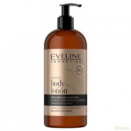 Eveline Organic Gold Balsam do ciała nawilżająco - odżywczy 500 ml