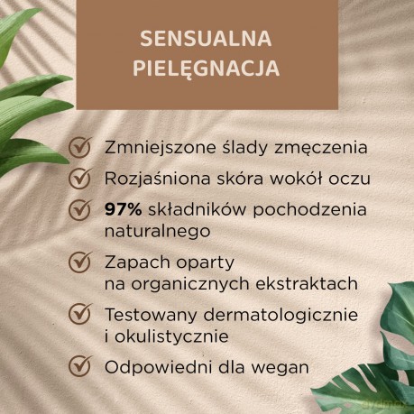 Eveline Organic Gold Przeciwzmarszczkowy Krem pod oczy i na powieki 20 ml