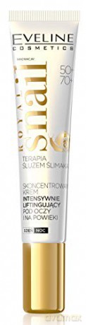 Eveline Royal Snail 50+/70+ Skoncentrowany Krem intensywnie liftingujący pod oczy i na powieki na dzień i noc 20 ml
