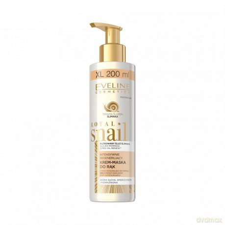 Eveline Royal Snail Krem-maska do rąk intensywnie regenerujący 200 ml pompka