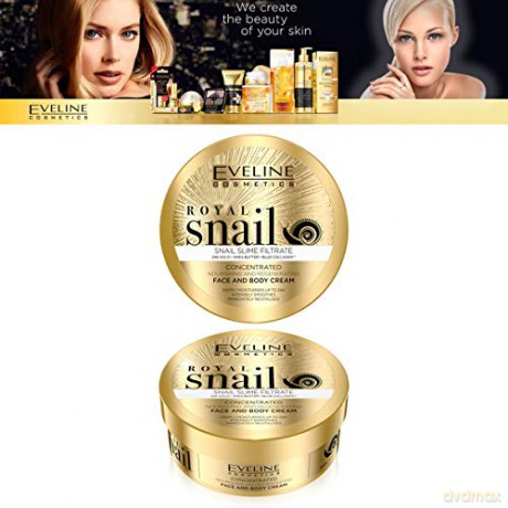 Eveline Royal Snail Skoncentrowany Krem do twarzy i ciała 200 ml