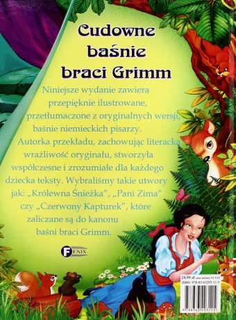 Cudowne Baśnie Braci Grimm (twarda) [KSIĄŻKA]