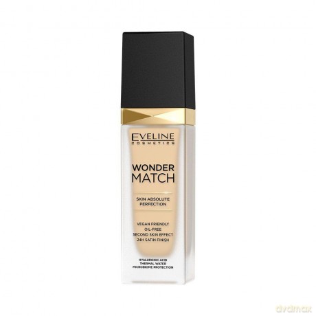 Eveline Wonder Match Podkład dopasowujący się do cery nr 05 Light Porcellain 30 ml