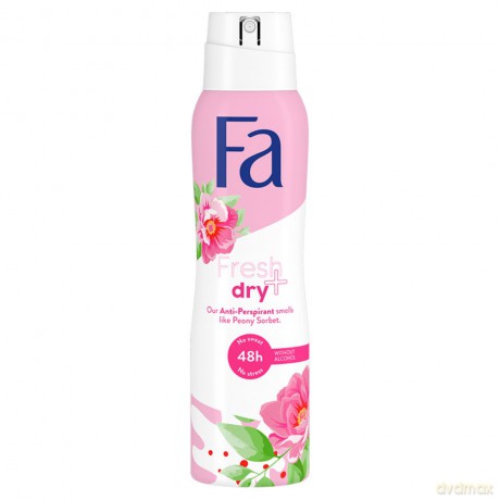Fa Fresh & Dry 48H Dezodorant spray Peony Sorbet 150 ml