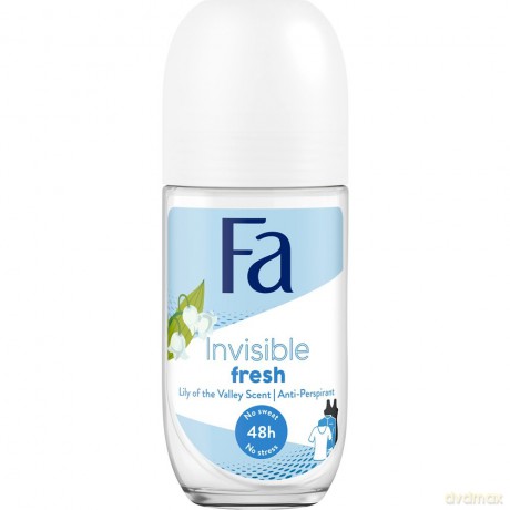 Fa Invisible Fresh 48H Dezodorant roll-on Lily Of The Valley 50 ml