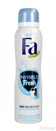 Fa Invisible Fresh 48H Dezodorant spray Lily Of The Valley 150 ml