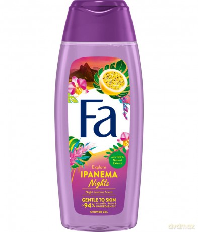 Fa Ipanema Nights Żel pod prysznic odświeżający dla kobiet 400 ml