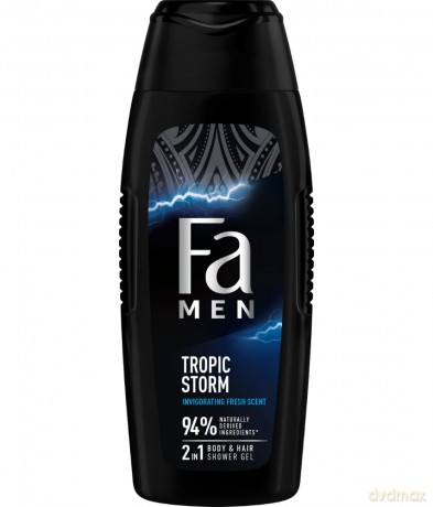 Fa Men Polynesia Elements Żel pod prysznic 3in1 Tropic Storm 400 ml