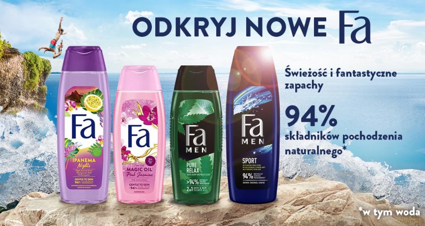 Fa Yoghurt Blueberry Żel pod prysznic kremowy 250 ml