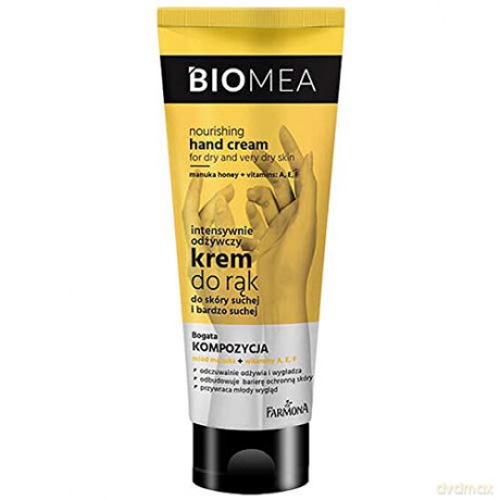 Farmona Biomea Intensywnie Odżywczy Krem do rąk - skóra sucha i bardzo sucha 100 ml