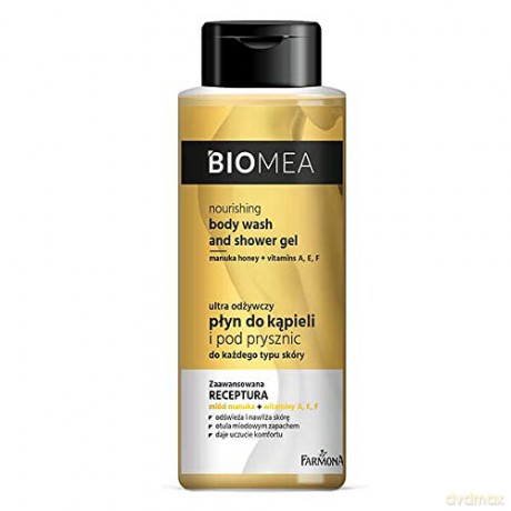 Farmona Biomea Ultra Odżywczy Płyn do kąpieli i pod prysznic 2w1 - każdy rodzaj skóry 500 ml