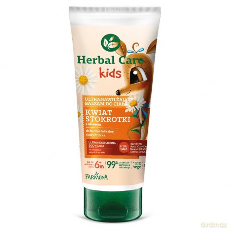 Farmona Herbal Care Kids Ultranawilżający Balsam do ciała dla dzieci Kwiat Stokrotki 200 ml