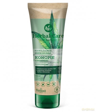 Farmona Herbal Care Nawilżający Krem do rąk Konopie z ceramidami 100 ml