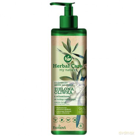 Farmona Herbal Care Odżywczy Krem do ciała Zielona Oliwka 400 ml