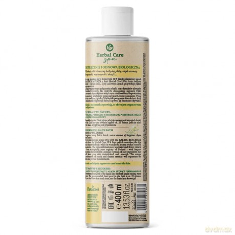 Farmona Herbal Care Spa Odżywcza Kąpiel solankowa z olejkiem bergamotowym Bałtycka Plaża 400 ml