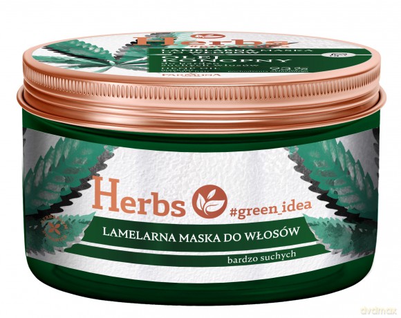 Farmona Herbs Lamelarna Maska do włosów bardzo suchych - Olej Konopny 250 ml