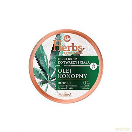 Farmona Herbs Oleo Krem do twarzy i ciała - Olej Konopny 100 ml