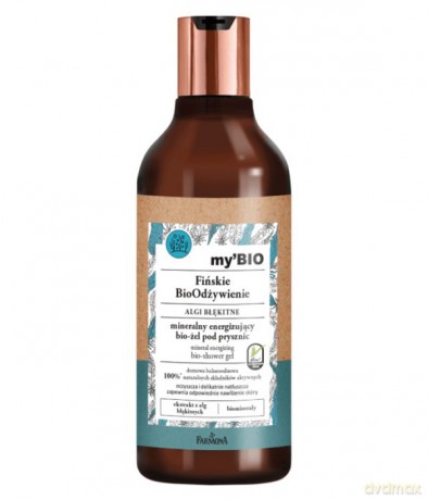 Farmona my`BIO Fińskie BioOdżywienie Bio-Żel pod prysznic odżywczo-energizujący Algi Błękitne 500 ml