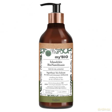 Farmona my`BIO Islandzkie BioNawilżenie Bio-Balsam łagodzący do skóry delikatnej i przesuszonej 400 ml