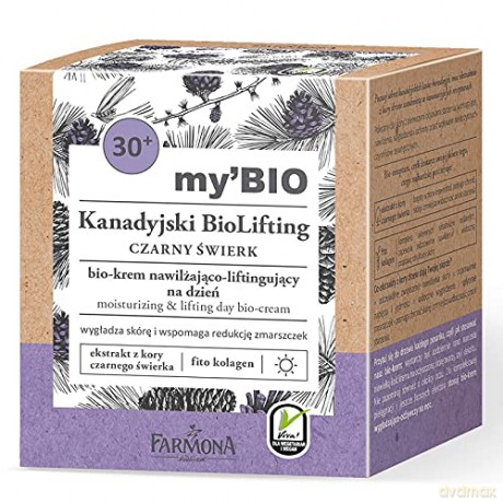 Farmona my`BIO Kanadyjski BioLifting 30+ Czarny Świerk Bio-Krem nawilżająco-liftingujący na dzień 50 ml