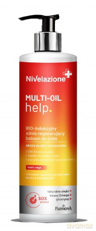 Farmona Nivelazione BIO-indukcyjny silnie regenerujący balsam do ciała Multi-Oil Help 400 ml
