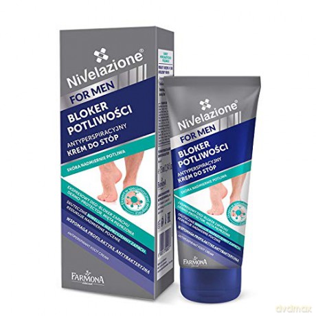 Farmona Nivelazione for Men Antyperspiracyjny Krem do stóp Bloker Potliwości 75 ml