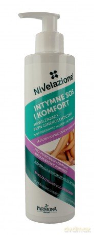 Farmona Nivelazione Higiena Intymna Nawilżający Płyn ginekologiczny Intymne SOS i Komfort 250 ml